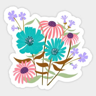 Summer flowers Sticker